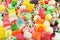 Background made of colorful candy