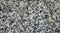 Background made of gray and dark gray small stones