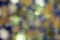 Background made of yellow and dark blue blurred sparkles