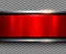 Background metallic silver red