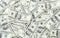 Background with money american hundred dollar bills