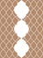 Background with a Moroccan motif in color of taupe