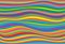 Background, multicoloured wavy horizontal lines, vivid shades of colours