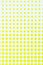 Background with neon yellow magnifying dot pattern on white background