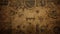 Background with old ancient roman signs created with Generative AI. Antique texture.