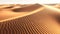 Background of orange desert sand dunes landscape