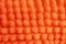 Background orange fabric with printed pattern