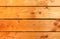 Background of orange oiled wooden planks