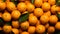 Background of oranges