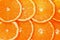 Background of oranges