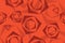 Background pattern of rose flower abstraction