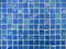 Background Pattern of Turquoise and Blue Glass Tiles