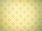 Background pattern and wallpaper design in arabesque classic arabic style of yellow color