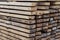 Background pattern wooden boards high stack beige brown design building