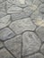 Background from paving stones, irregular natural stones