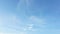 Background picture bright blue sky with thin white clouds