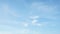 Background picture bright blue sky with thin white clouds