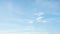 Background picture bright blue sky with thin white clouds