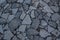 Background of pieces of asphalt.