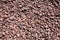 Background of pink crushed stones