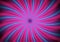 Background with radial twisted pattern rays in blue, and pink