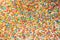 Background Rainbow Colored. color sprinkles for baking texture