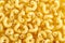 background of raw pasta texture