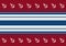 Background of red, white and blue stripes with an anchor.Red banner.