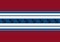 Background of red, white and blue stripes with an anchor.Red banner with copy space.