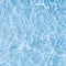 Background of rippled pattern of clean water in a blue