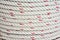 Background of roll of rope. Texture rope closeup.