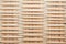 Background of a rustic basket weave made from wood