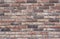 Background of rustic sandblasted bricks wall, sandblasted bricks textures