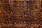 Background with rusty grid. Construction and industrial theme.