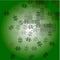 Background scattering puzzle green color