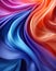 Background of smooth silky fabric