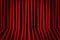 Background striped room in red and black. Vector illustration.