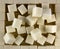 Background of sugar cubes