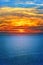 Background of Sunset Sky and Sea beautiful scenery