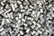 Background texture of aluminium cans