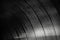 Background texture of black vinyl record