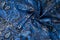 Background texture, Fabric blue paisley. Designed for Fabri-Quilt, this soft double napped flannel is perfect for