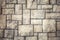 Background texture of old brown decorative stone wall