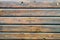 Background texture of old painted wooden lining boards wall