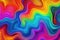 Background texture of psychedelic wavy swirls - AI Generated