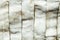 Background texture weathered metal strips