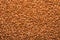 Background texture of whole grains of buckwheat. Image food product porridge buckwheat grains.