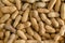 Background texture of whole natural peanuts