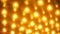 Background video with unfocused Warm orange floodlight bulb lights turn on and turn off, matrix moving light.