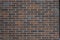 Background, wall brown brick, Bavarian masonry